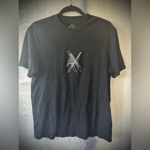 A/X Armani Exchange Black T-Shirt, M
